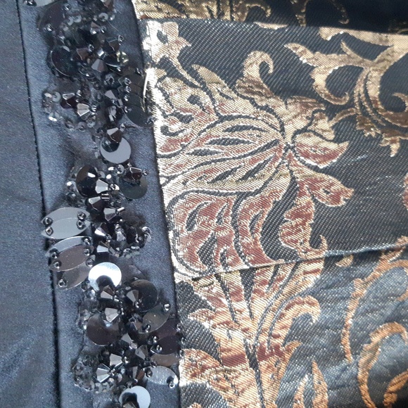 💯 % SILK Kay Unger Dress - Picture 4 of 9